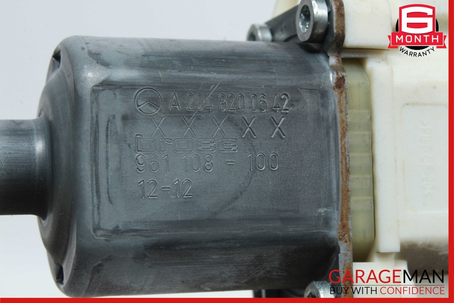 08-16 Mercedes X204 GLK350 E350 Rear Right Door Window Regulator Motor Unit OEM