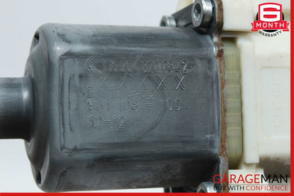 08-16 Mercedes X204 GLK350 E350 Rear Right Door Window Regulator Motor Unit OEM