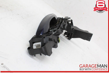 15-20 Mercedes W205 C300 Front Left Driver Side Exterior Door Handle Blue OEM