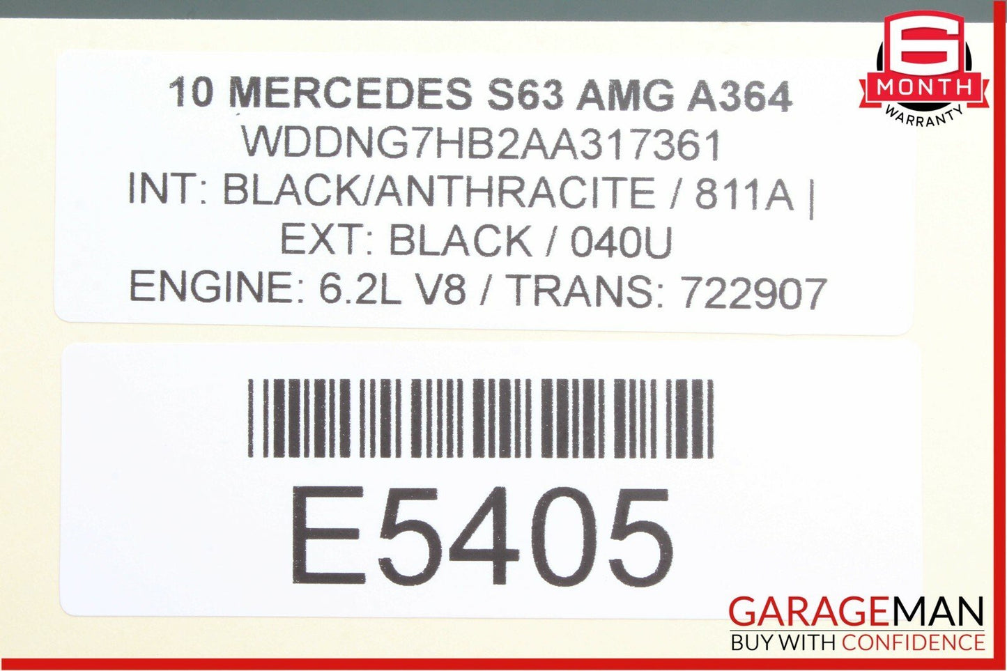 07-13 Mercedes W221 S550 S63 AMG Front Right Side Tweeter Speaker Cover Black