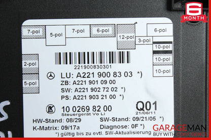 10-13 Mercedes W221 S400 S550 S63 Front Left Driver Side Door Control Module OEM