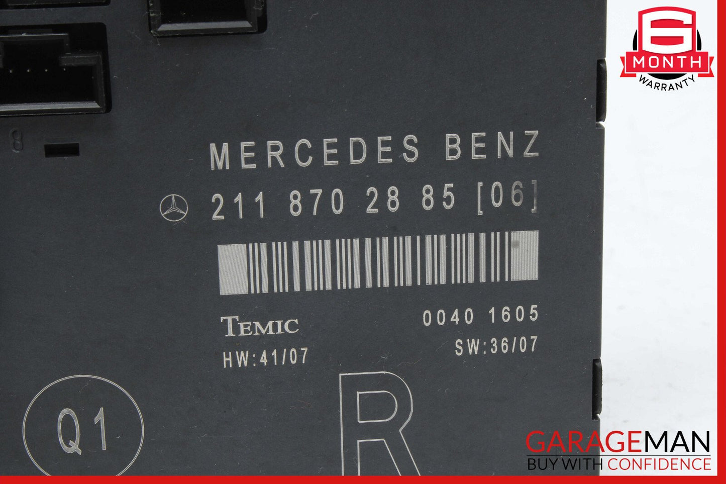 03-09 Mercedes W211 E350 E550 Front Right Passenger Door Control Module OEM