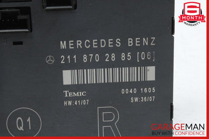 03-09 Mercedes W211 E350 E550 Front Right Passenger Door Control Module OEM