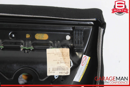 05-07 Mercedes W203 C350 Front Right Side Bottom Lower Seat Cushion Black OEM