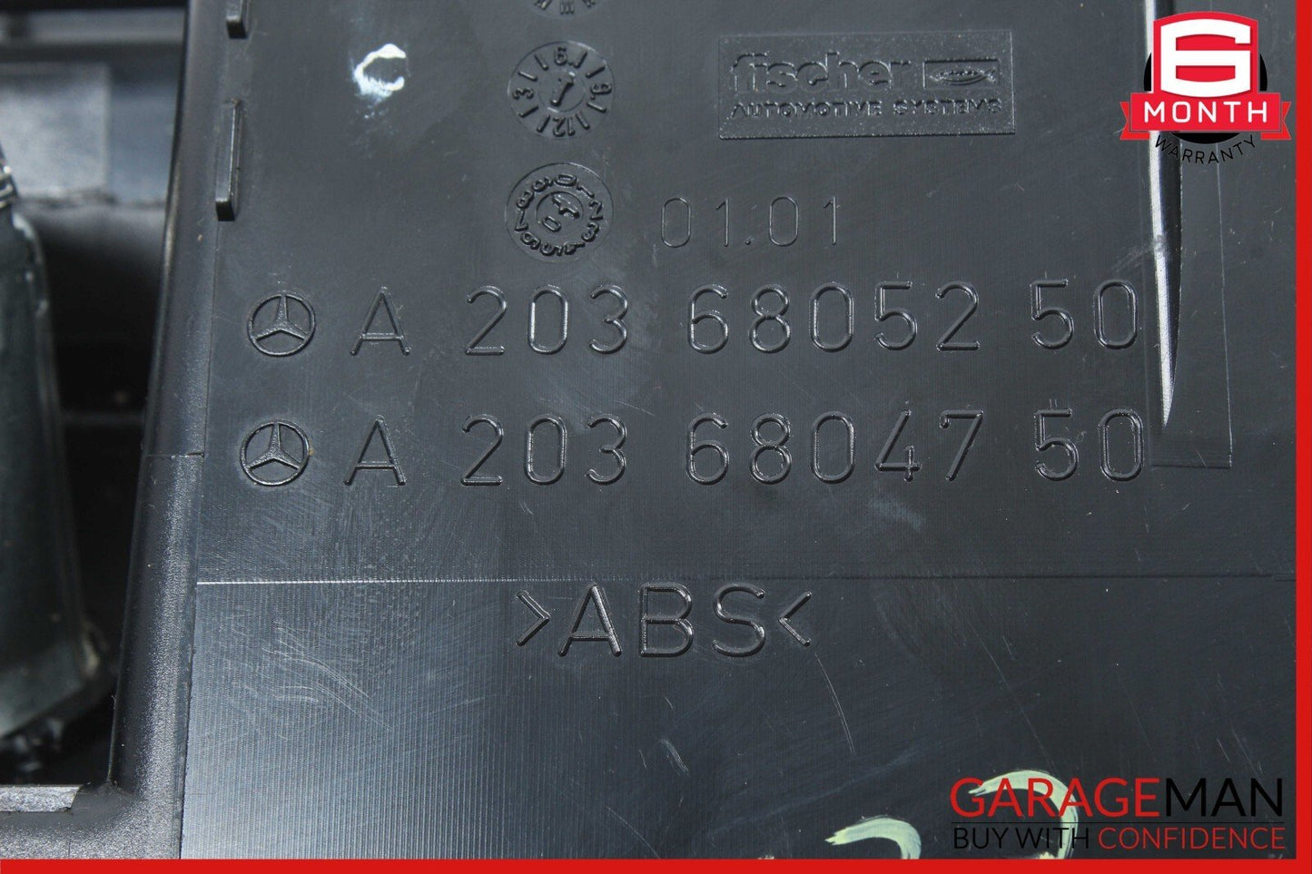01-07 Mercedes W203 C230 C320 Center Console Ashtray Ash Tray Compartment OEM