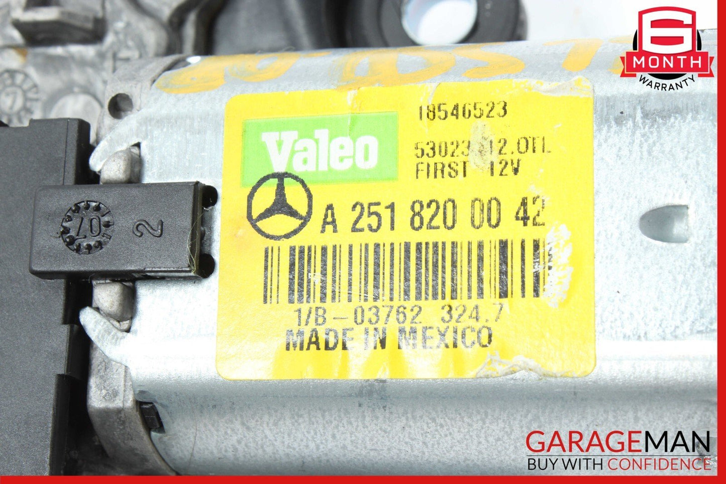 06-19 Mercedes X164 GL550 ML350 Rear Glass Windshield Wiper Motor 2518200042 OEM