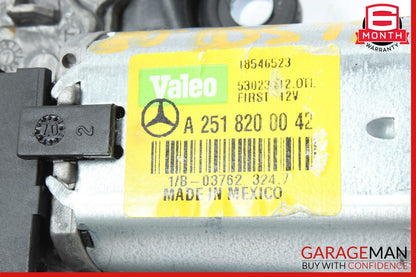 06-19 Mercedes X164 GL550 ML350 Rear Glass Windshield Wiper Motor 2518200042 OEM