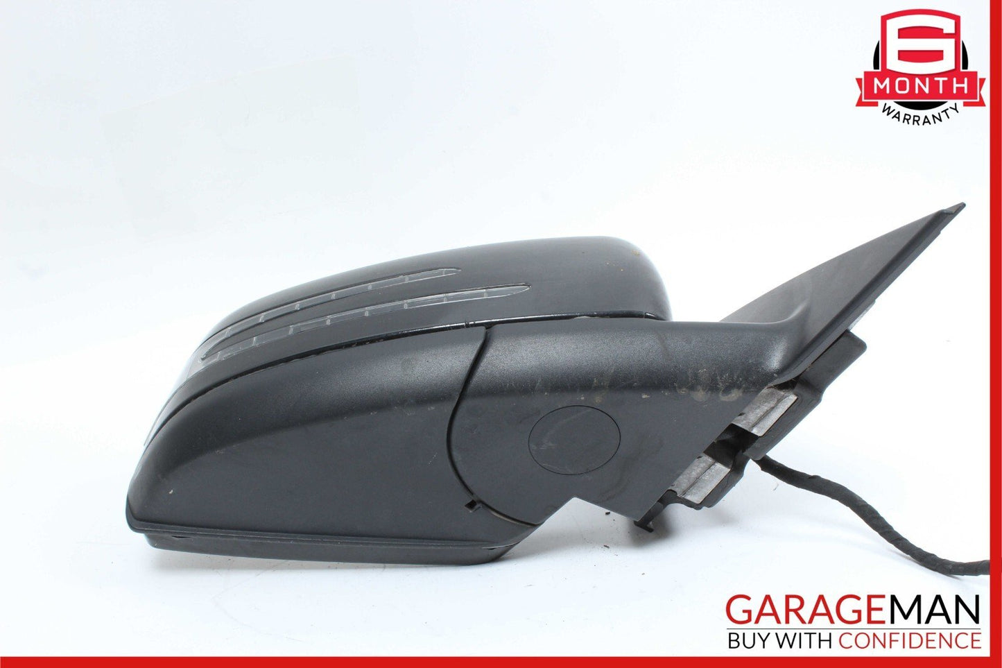 10-14 Mercedes W204 C63 AMG Front Right Side Mirror Door Rear View Glass Black