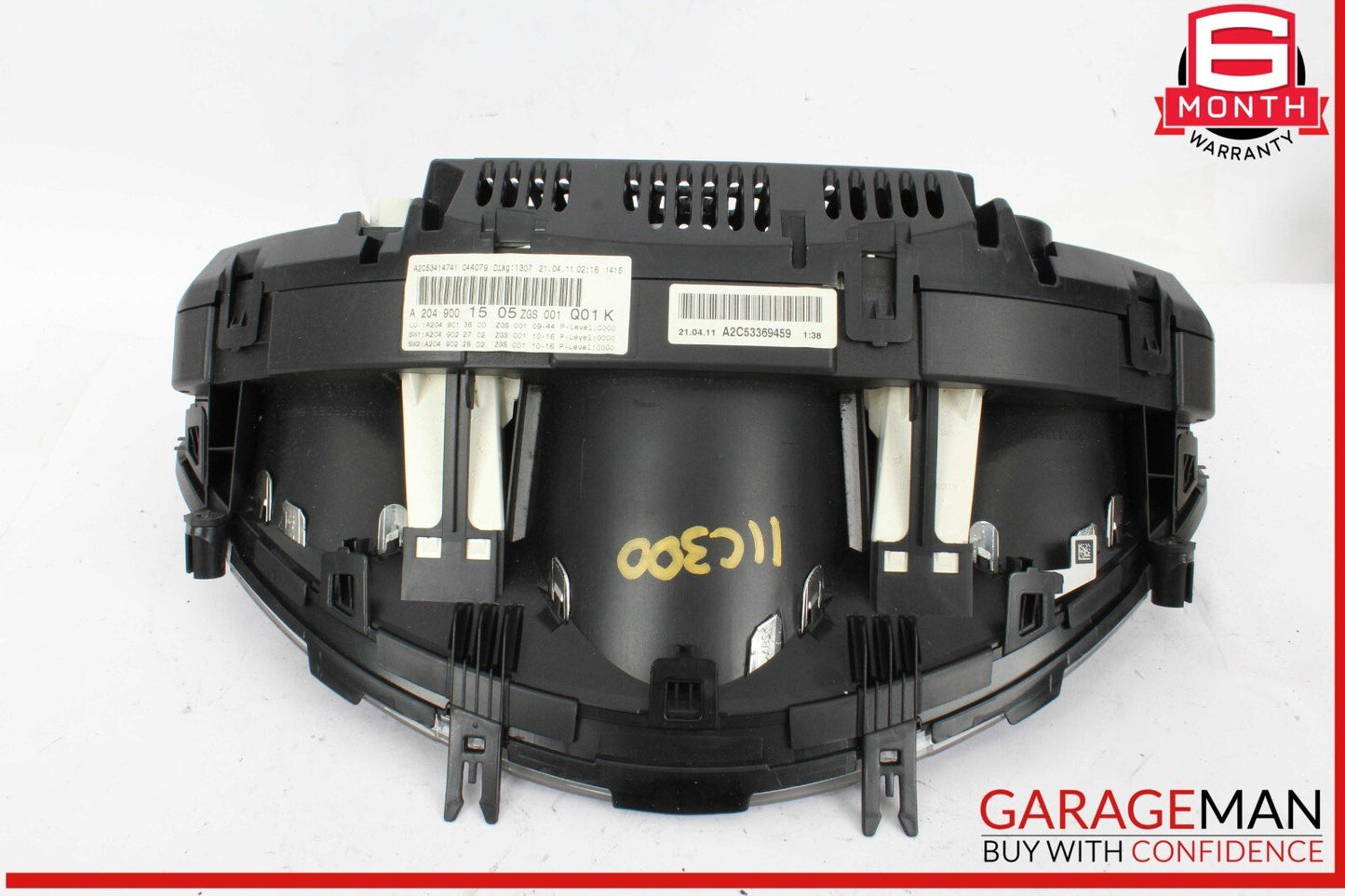 08-11 Mercedes W204 C300 C350 Instrument Speedometer Cluster 2049001505 OEM