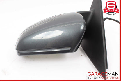 12-14 Mercedes W204 C250 Front Left Side Mirror Door Rear View Glass Blue OEM