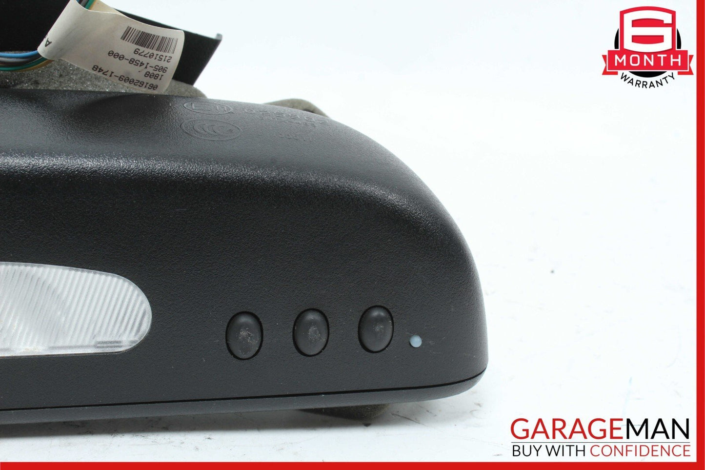 10-16 Mercedes W212 E250 C250 E350 E550 Front Top Upper Rear View Mirror Black