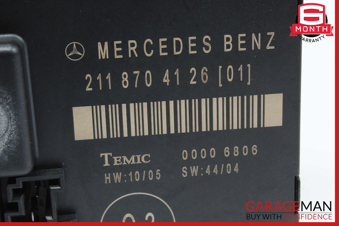 03-09 Mercedes W211 E350 E550 Rear Right Passenger Door Control Module Unit OEM
