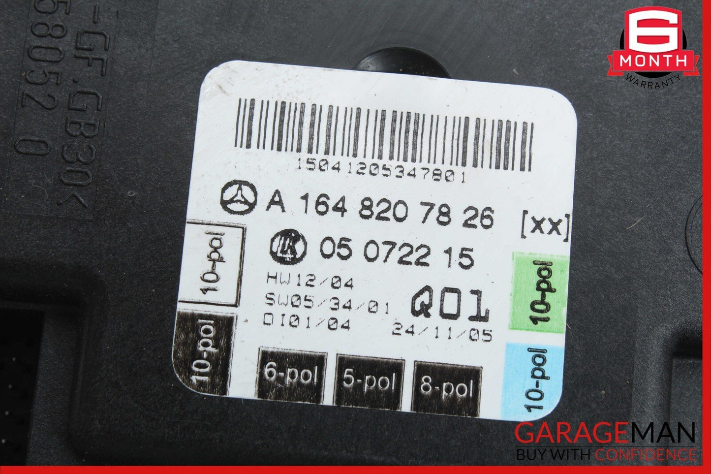 06-13 Mercedes W521 R500 GL450 ML350 Front Right Side Door Control Module OEM