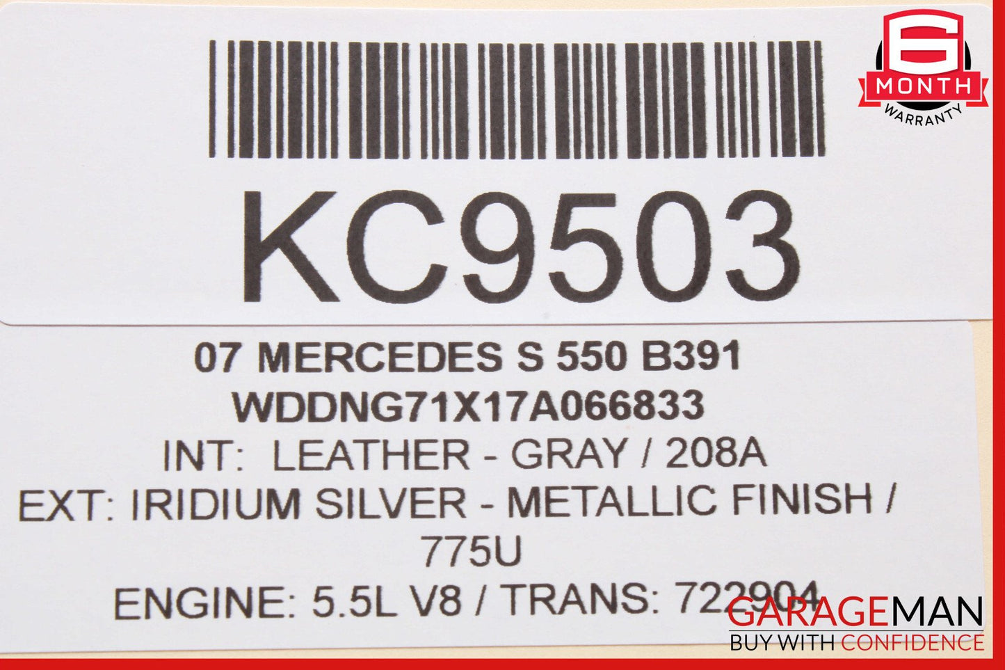 07-13 Mercedes W221 S550 Electronic Parking Button Control Switch Button Module