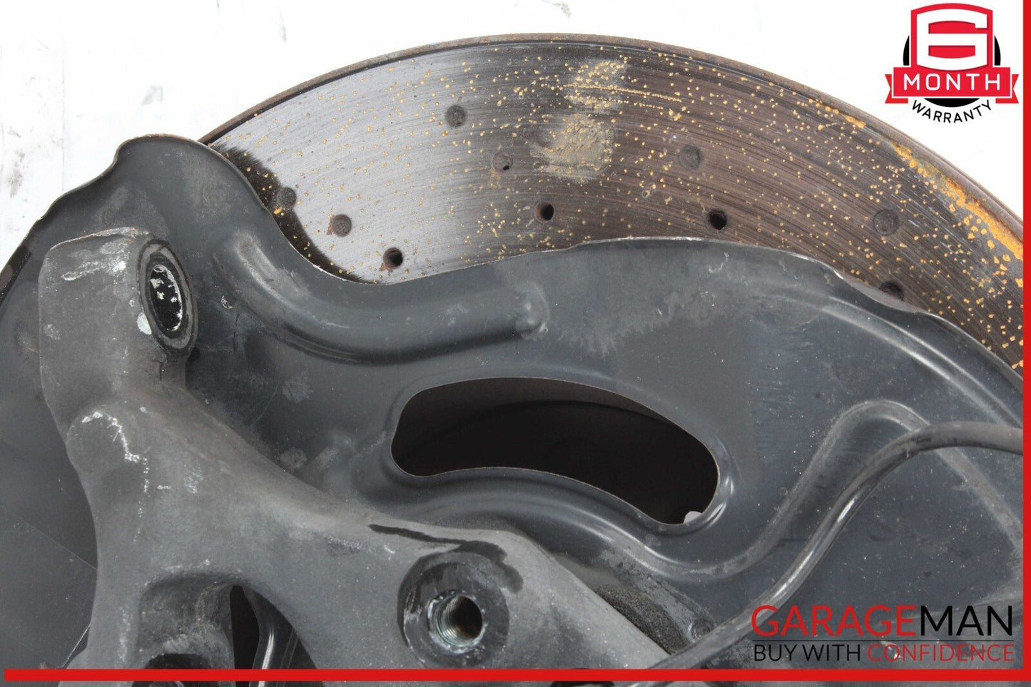 05-07 Mercedes W203 C230 Front Right Spindle Knuckle w/ Brake Rotor Disc Drilled