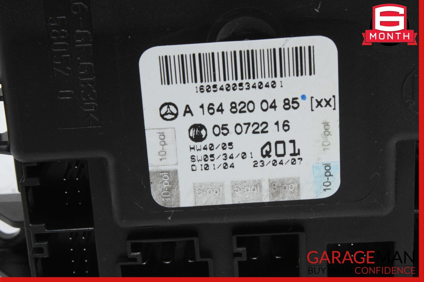 06-13 Mercedes ML350 ML500 GL450 Front Right Passenger Side Door Control Module