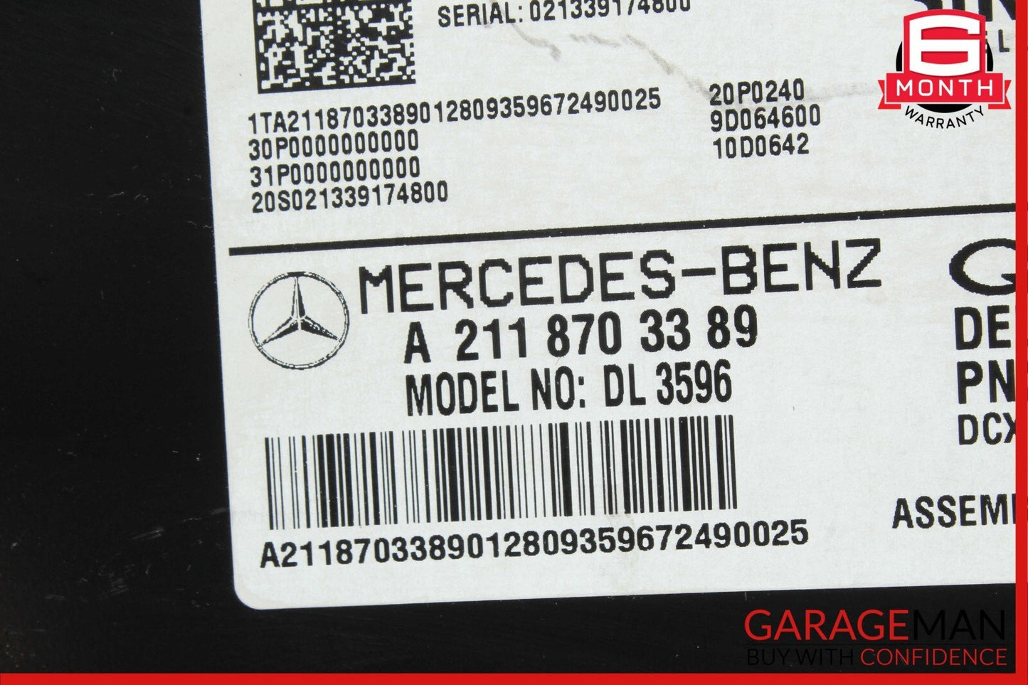 03-09 Mercedes W211 E550 ML320 CL550 Sirius Satellite Radio Receiver OEM