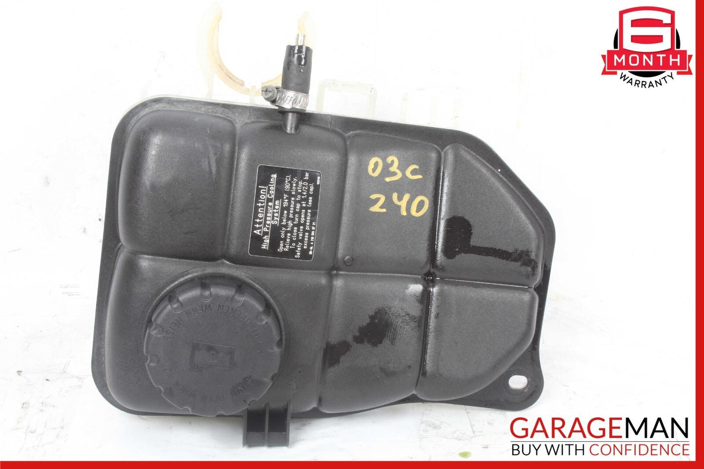 01-09 Mercedes W203 C240 CLK500 Radiator Overflow Bottle Tank Reservoir OEM