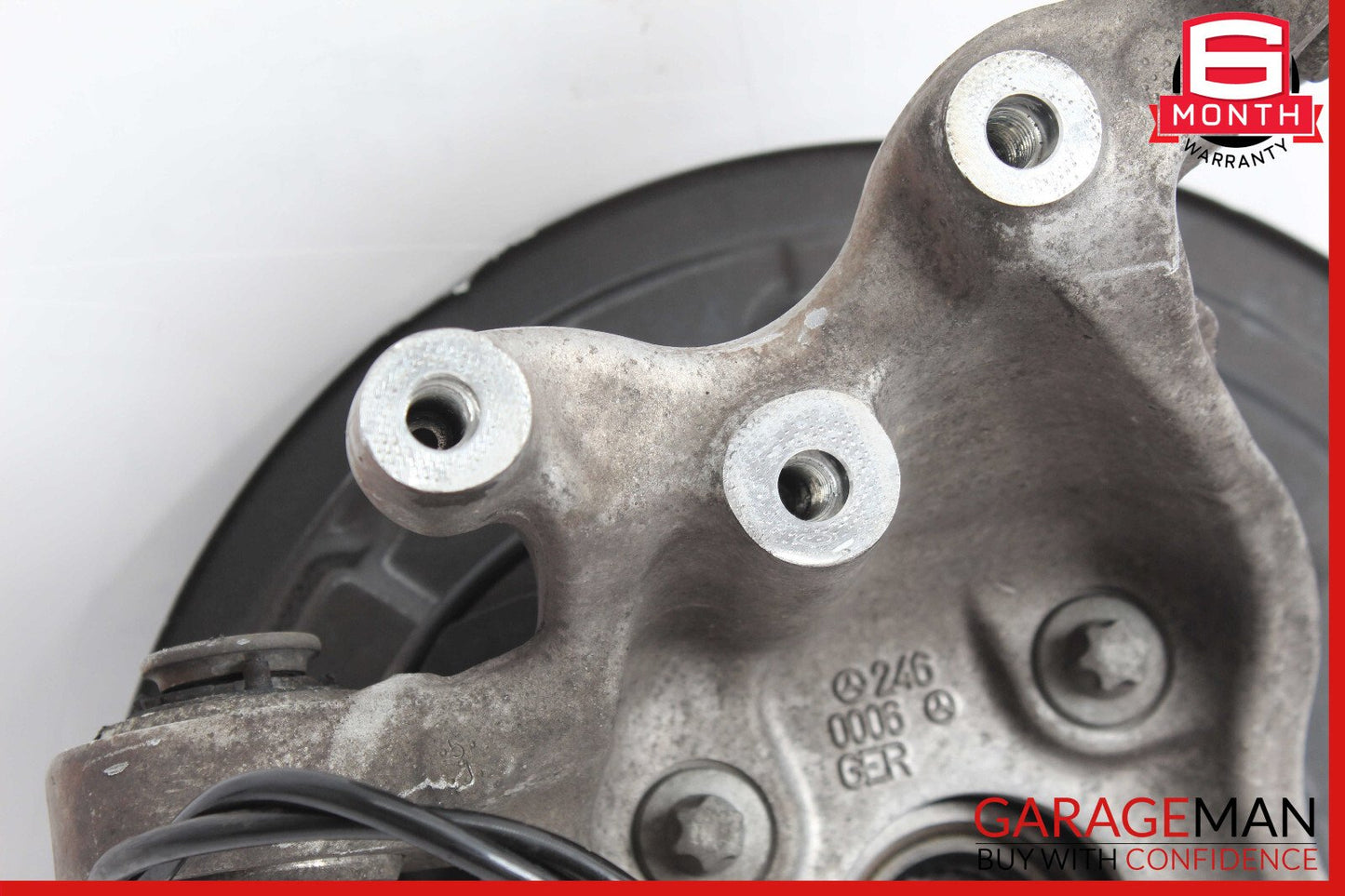 14-19 Mercedes W117 CLA45 4Matic Rear Left Wheel Carrier Spindle Knuckle Hub