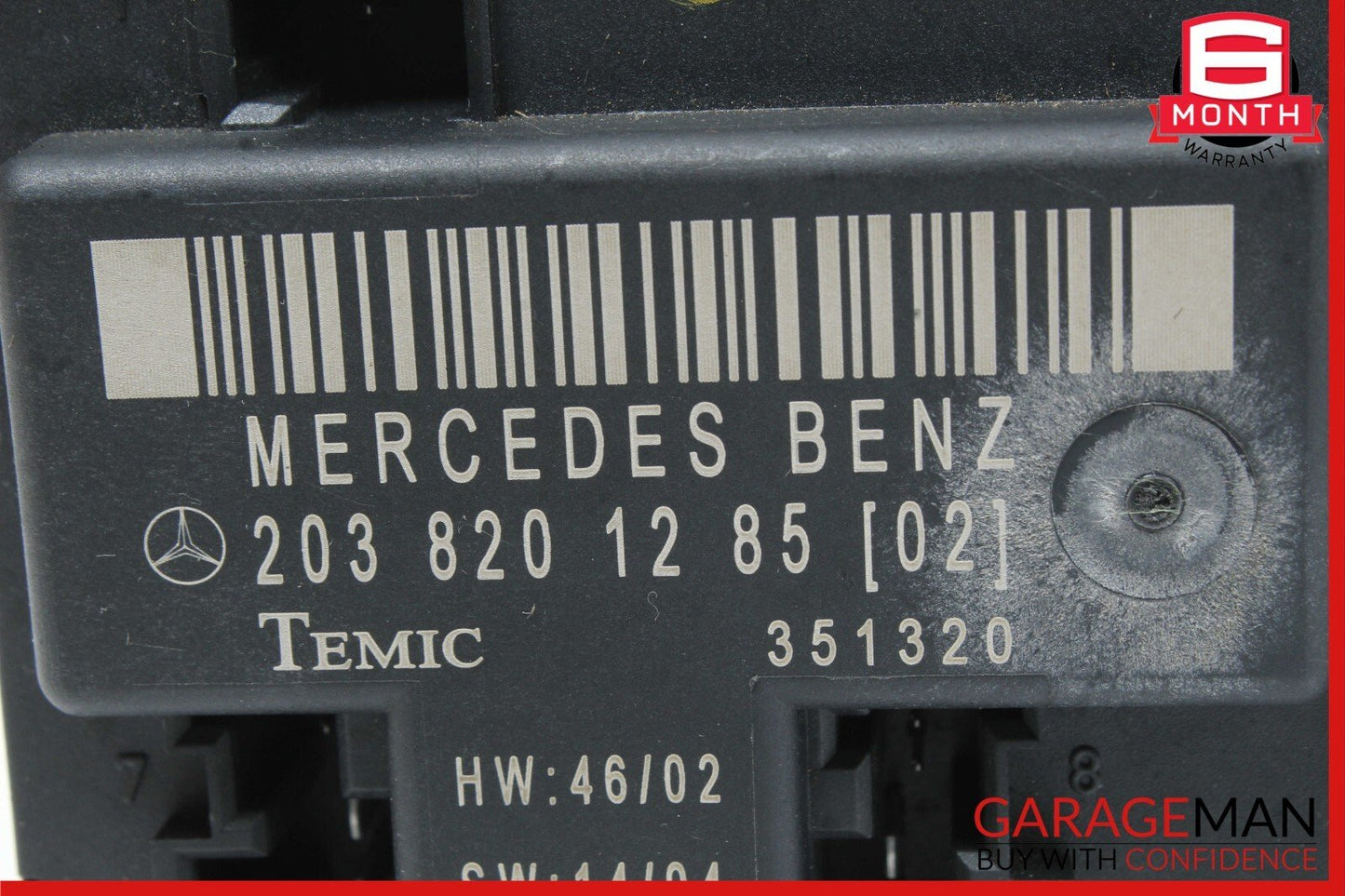 01-07 Mercedes W203 C230 C320 Front Right Side Door Computer Control Module OEM