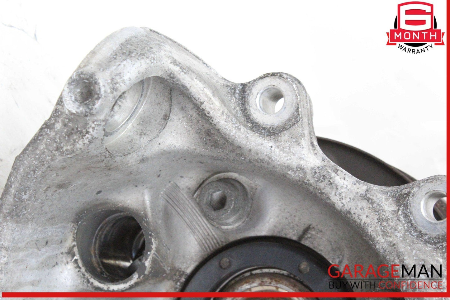 06-10 Maserati Quattroporte M139 Rear Left Side Spindle Knuckle Hub OEM
