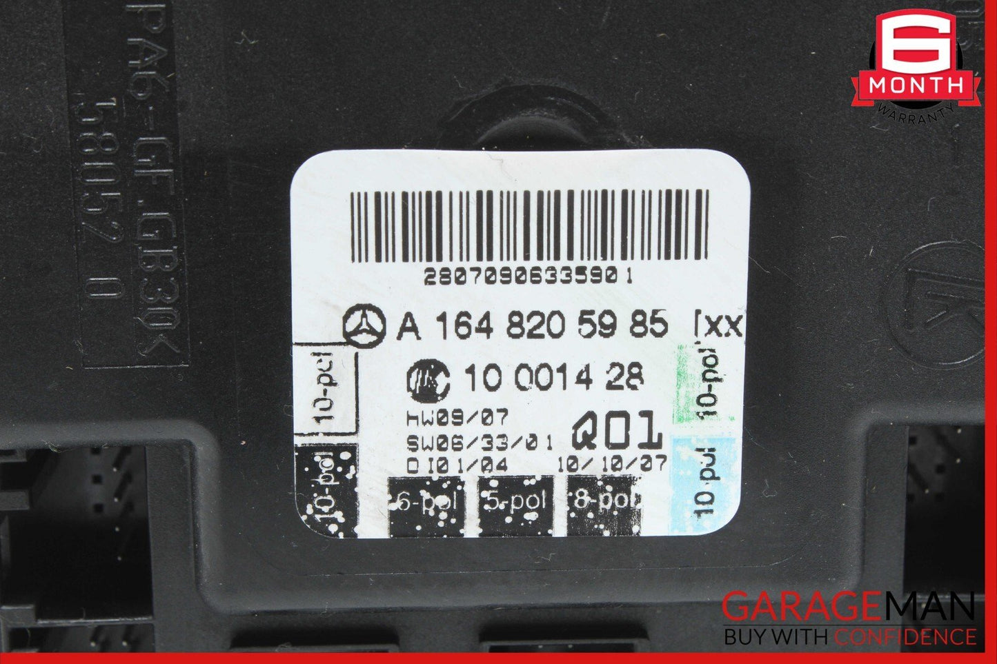 06-13 Mercedes GL450 R550 ML450 Front Right Side Door Control Module Unit
