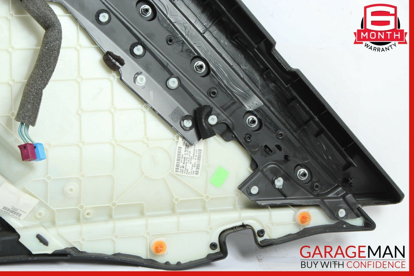 08-11 Mercedes W204 C350 Rear Left Driver Interior Door Panel Trim Black OEM