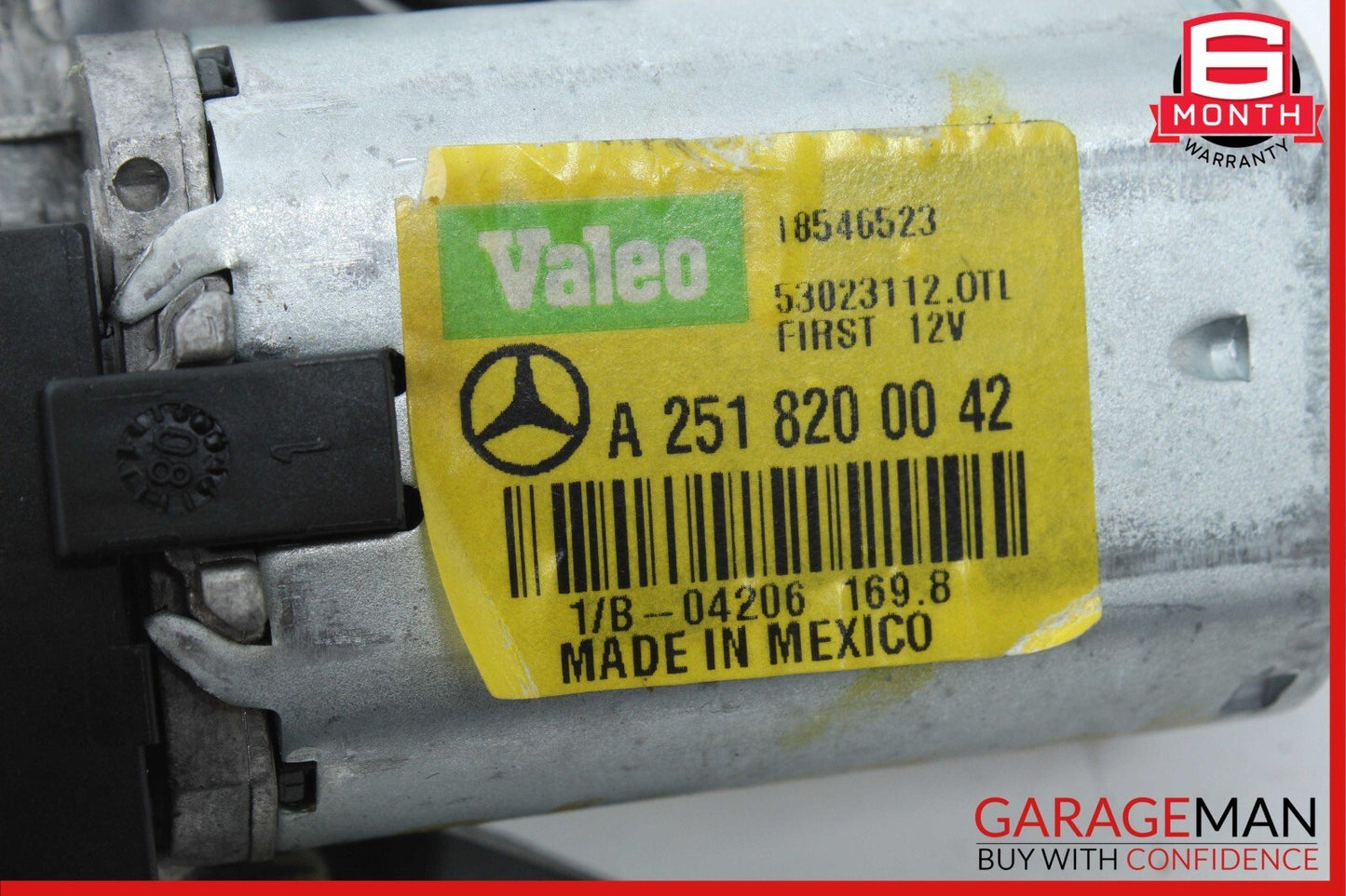 06-13 Mercedes X164 GL450 ML500 R350 Rear Glass Windshield Wiper Motor OEM