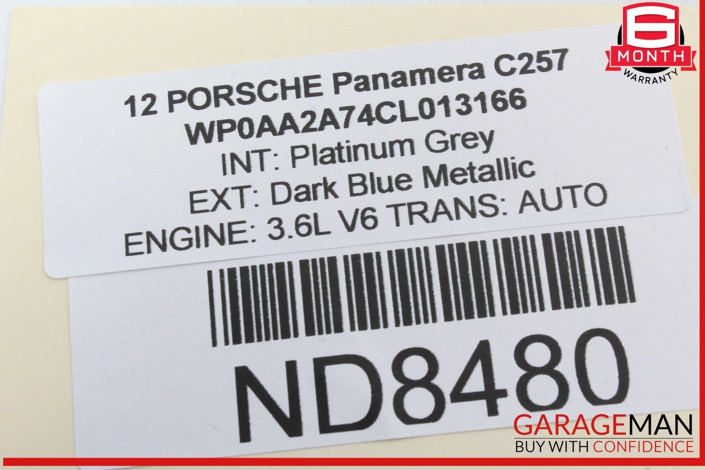 10-16 Porsche Panamera 970 Front Right Side Dashboard AC A/C Outer Air Vent OEM