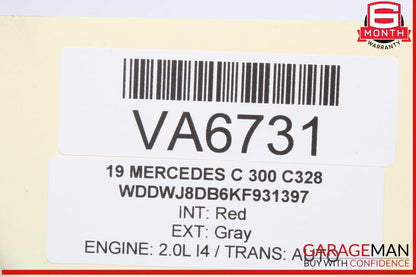 15-20 Mercedes W205 C300 GLC43 AMG Front Right Side Dash Air Vent Duct OEM