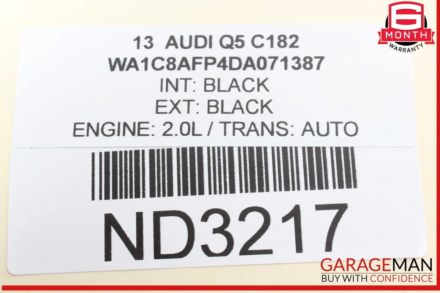 13-17 Audi Q5 SQ5 Headlight Head Light DRL Lamp Control Module Unit OEM