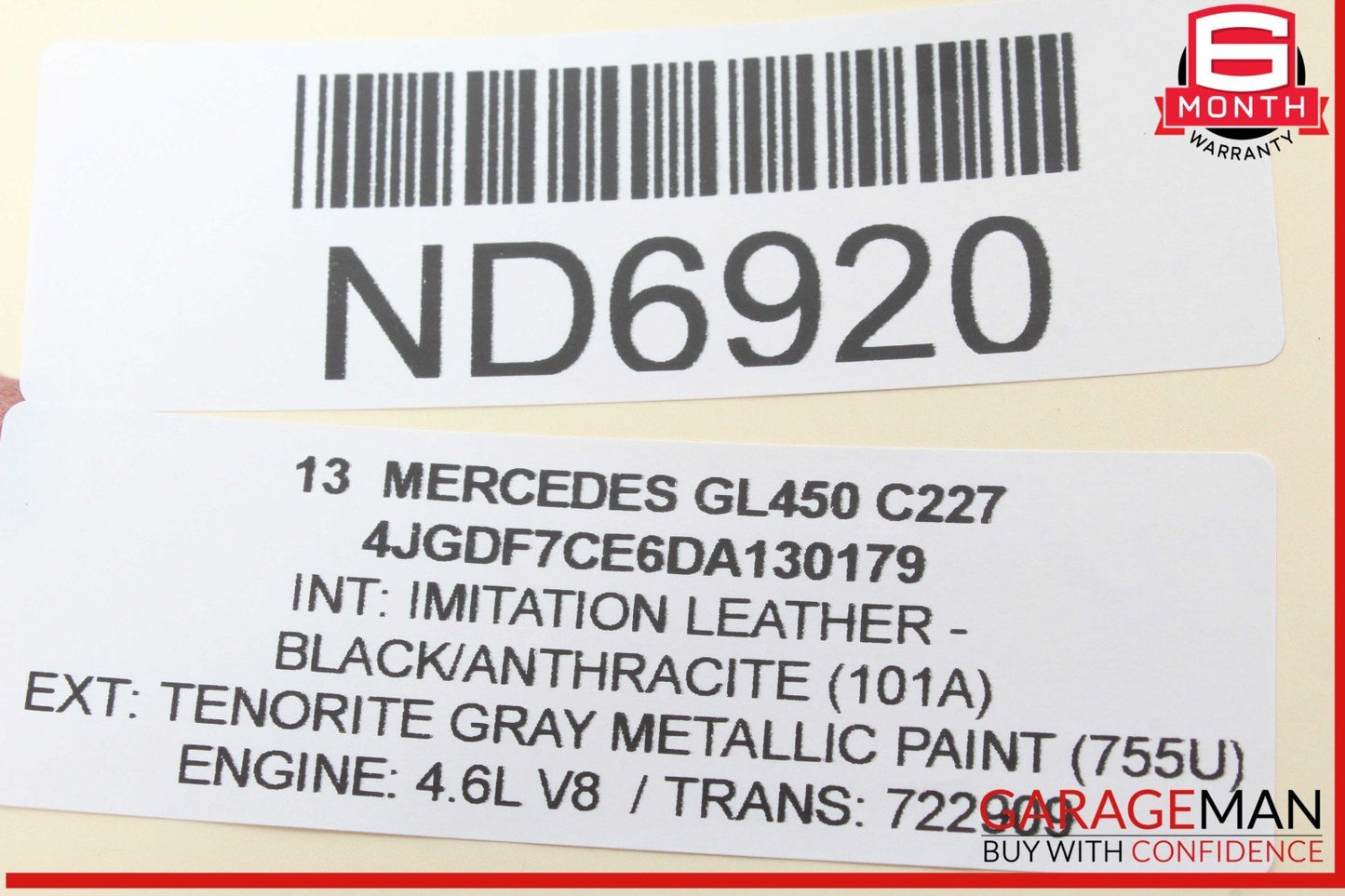 08-20 Mercedes X166 GL450 E350 Headlight Fog Light Switch Control Module OEM