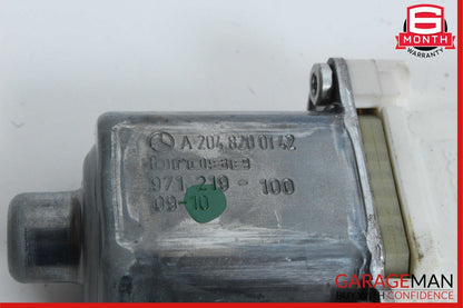 08-14 Mercedes W204 C300 C250 Sedan Front Left Side Door Window Regulator Motor