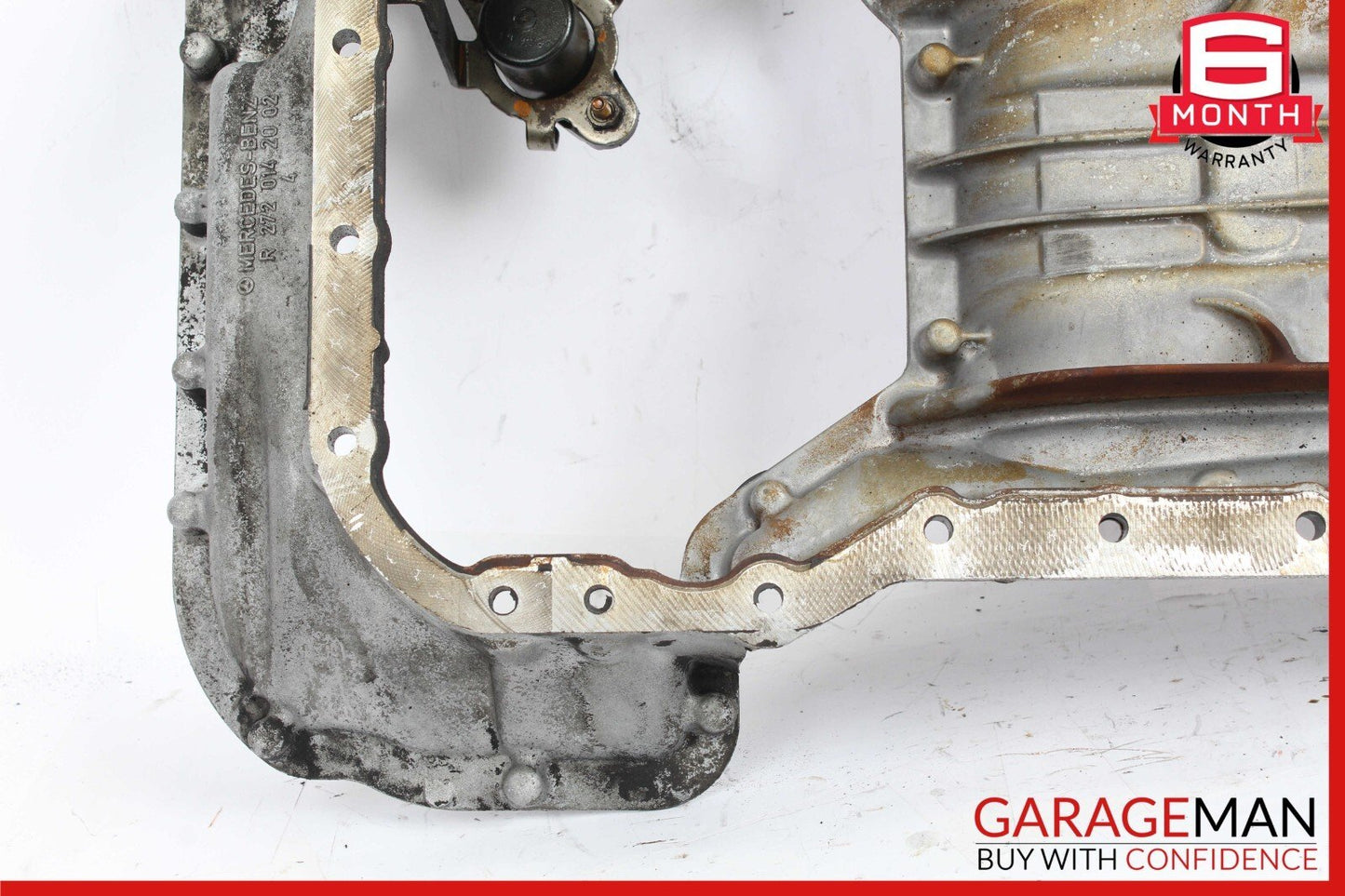 06-13 Mercedes ML350 R350 SLK300 V6 Engine Upper Oil Sump Baffle Pan 2720142002