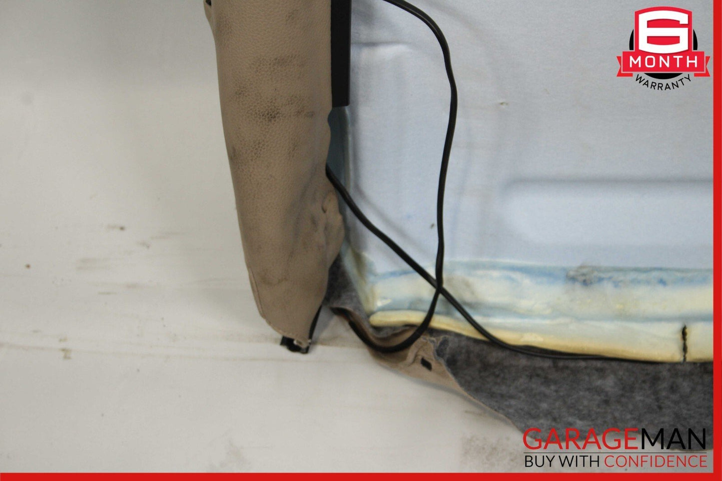08-14 Mercedes W204 C250 C300 Sedan Front Right Top Upper Seat Cushion Beige