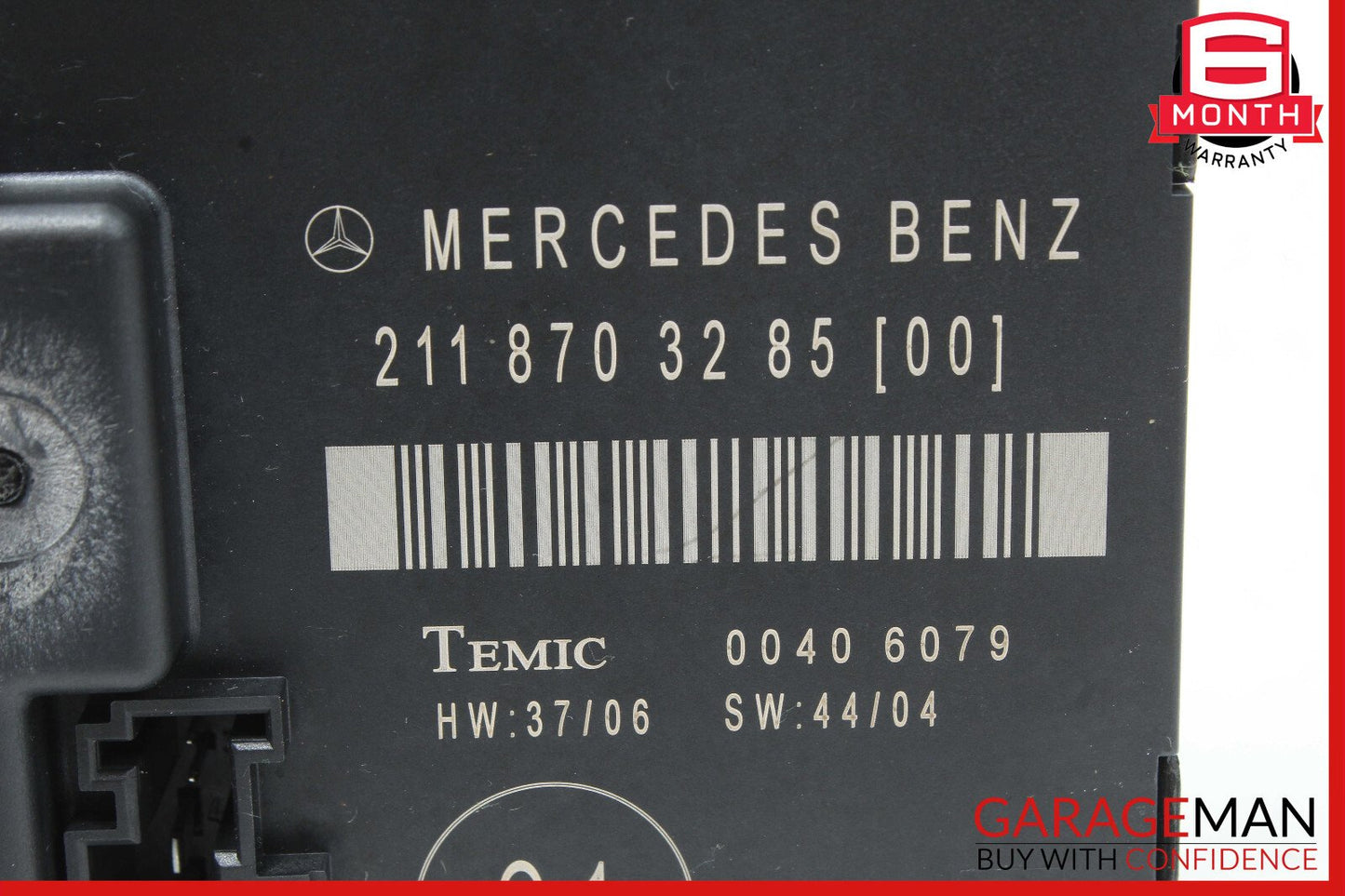 03-09 Mercedes W211 E550 Rear Right Door Control Module 2118704126 OEM