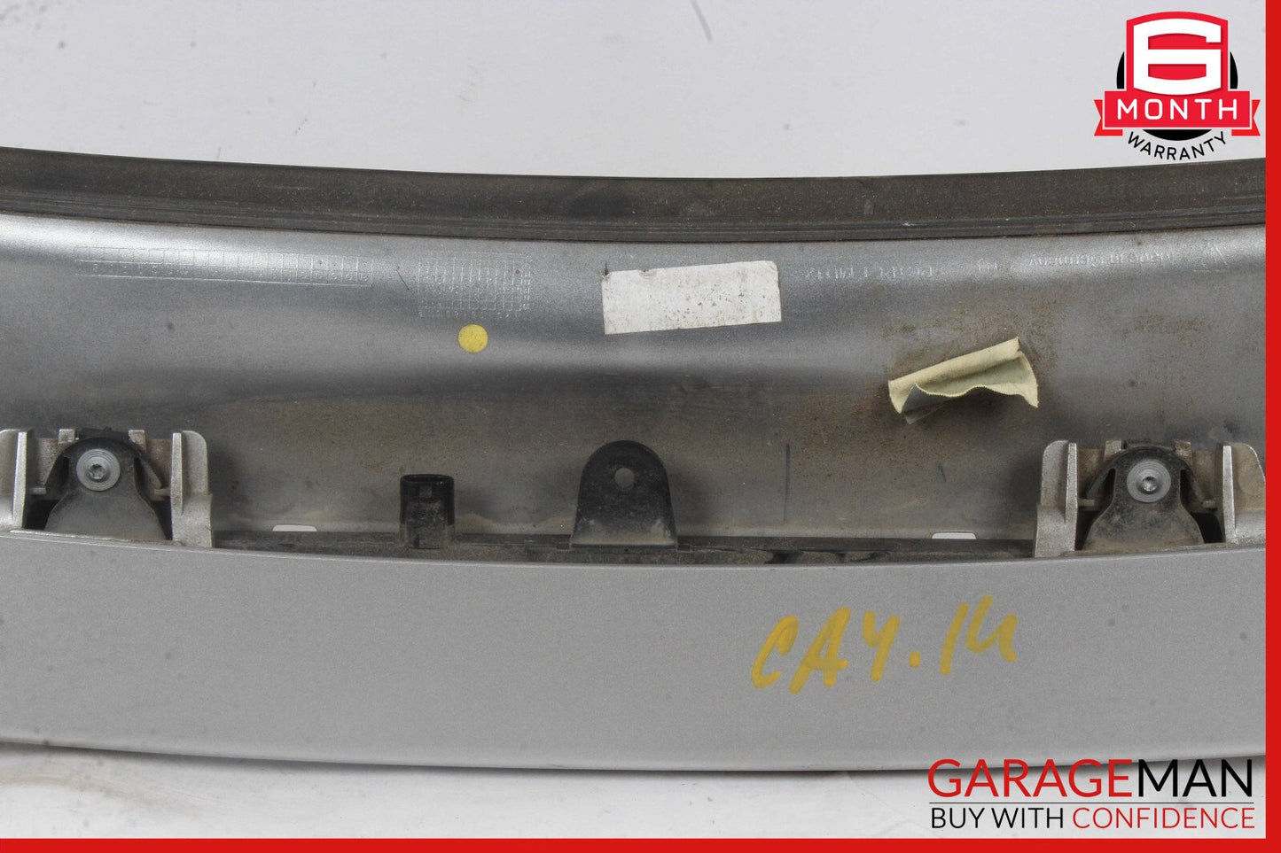 12-14 Porsche Cayenne 958 S Trunk Lid Molding Trim Spoiler Wing OEM