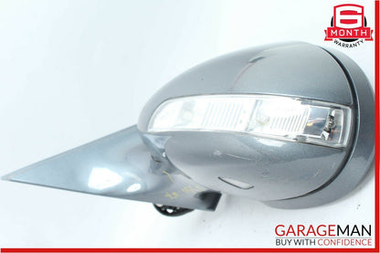 07-09 Mercedes W221 S550 Front Left Driver Side Mirror Door Rear View Flintgray
