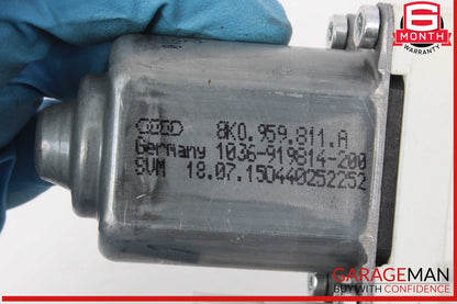 09-16 Audi S4 A4 Rear Left Driver Side Window Regulator Motor 8K0959811A OEM