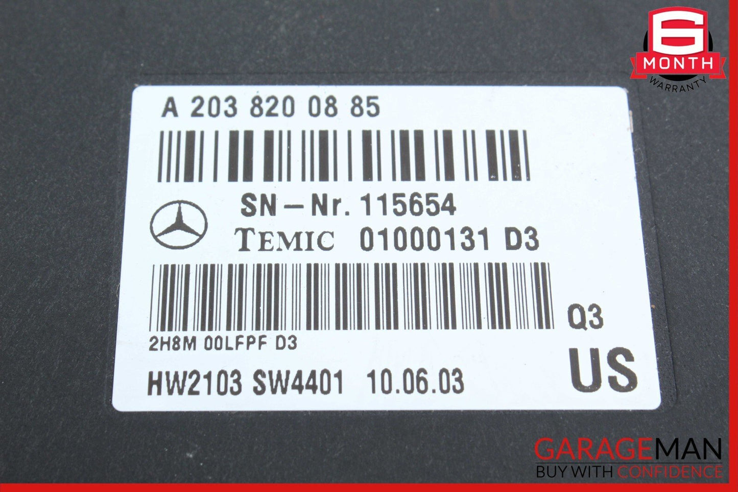 00-06 Mercedes W215 CL500 S600 Voice Command Communication Control Module OEM