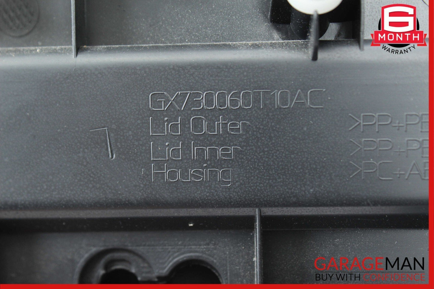 17-19 Jaguar XE 2.0L Dashboard Comparment Glove Box Black GX730060T10AC OEM