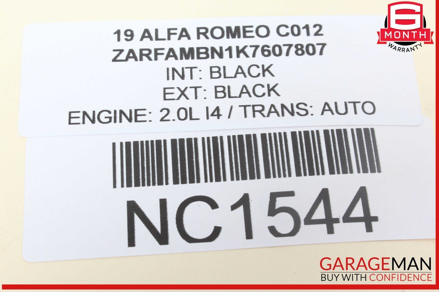 17-24 Alfa Romeo Giulia Engine Starter Motor 50532996 OEM