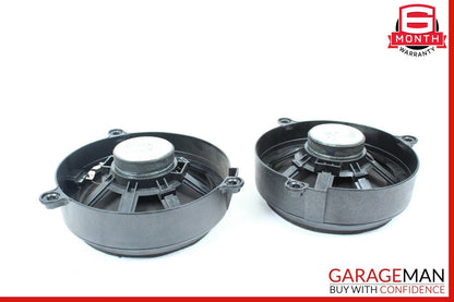 01-07 Mercedes W203 C230 Front Right & Left Side Door Sound Audio Speakers Set