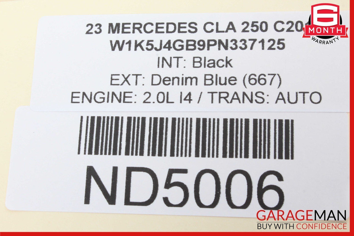 19-23 Mercedes W118 CLA250 Rear Left or Right Side Door Control Module Unit OEM