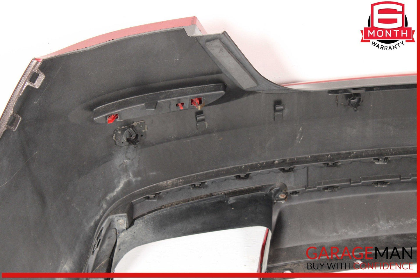 14-17 Maserati Quattroporte M156 Rear Bumper Cover Red OEM