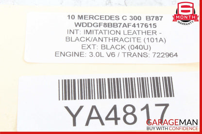 08-15 Mercedes W204 C300 GLK350 Front Right Side Seat SRS Airbag Air Bag OEM