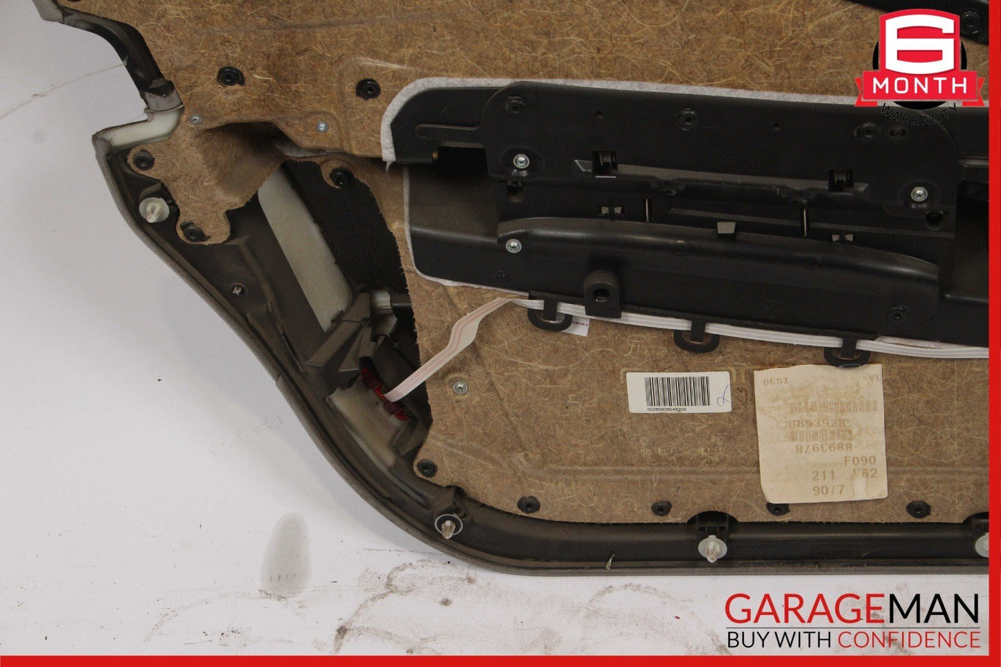 07-09 Mercedes W211 E350 Front Right Side Interior Door Panel Trim Cover Gray