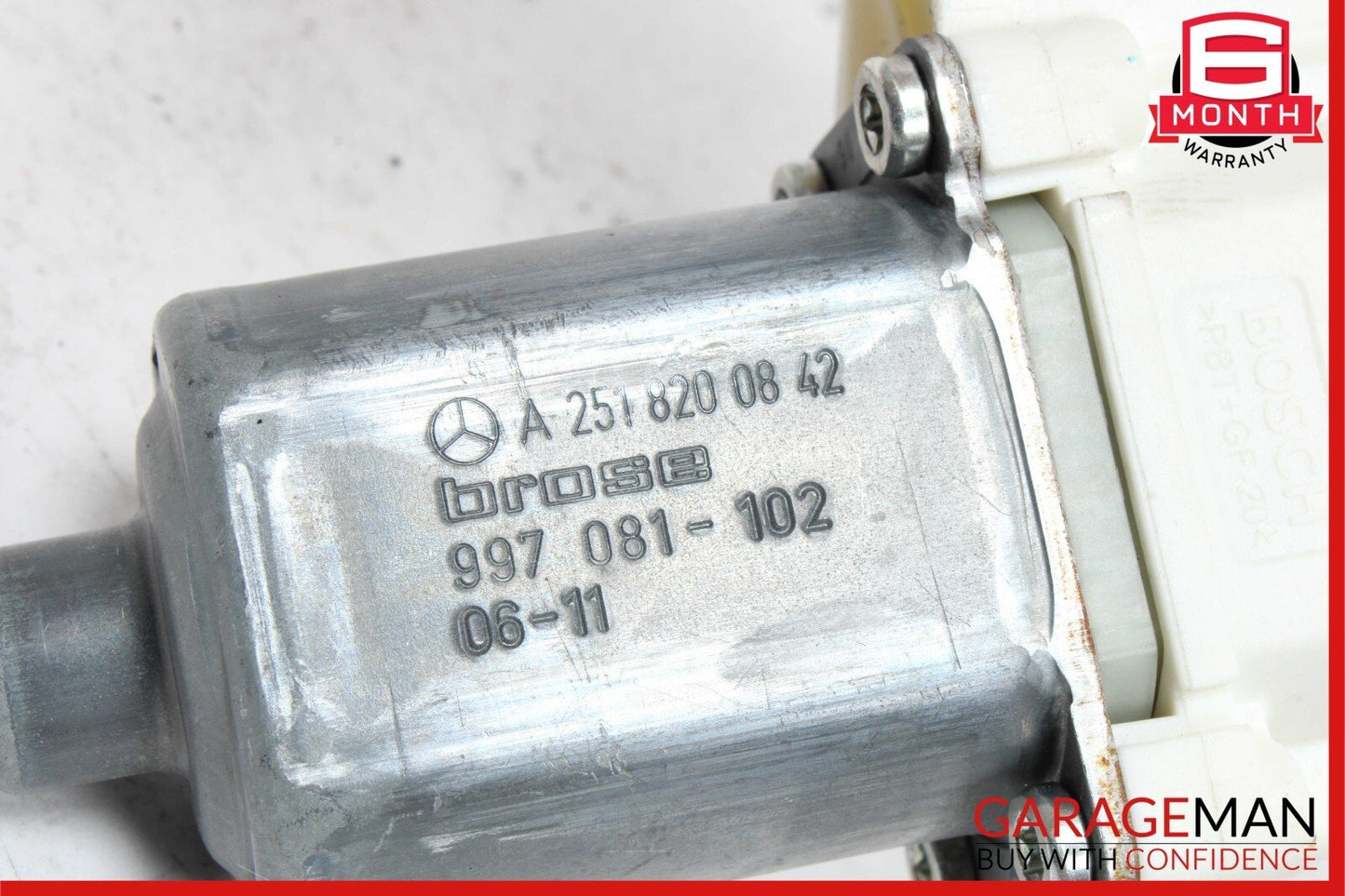 06-13 Mercedes X164 GL450 R350 Window Regulator Motor Front Right Side OEM