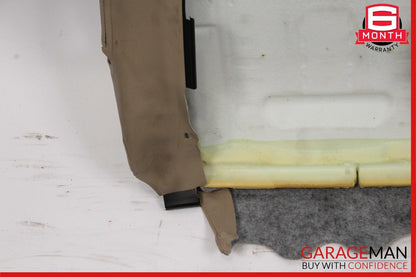 10-15 Mercedes X204 GLK350 Front Left Top Upper Seat Cushion Cover Brown OEM