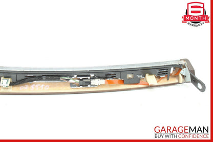 07-09 Mercedes W221 S550 Front Dash Dashboard Center Trim Panel Cover Bezel Wood